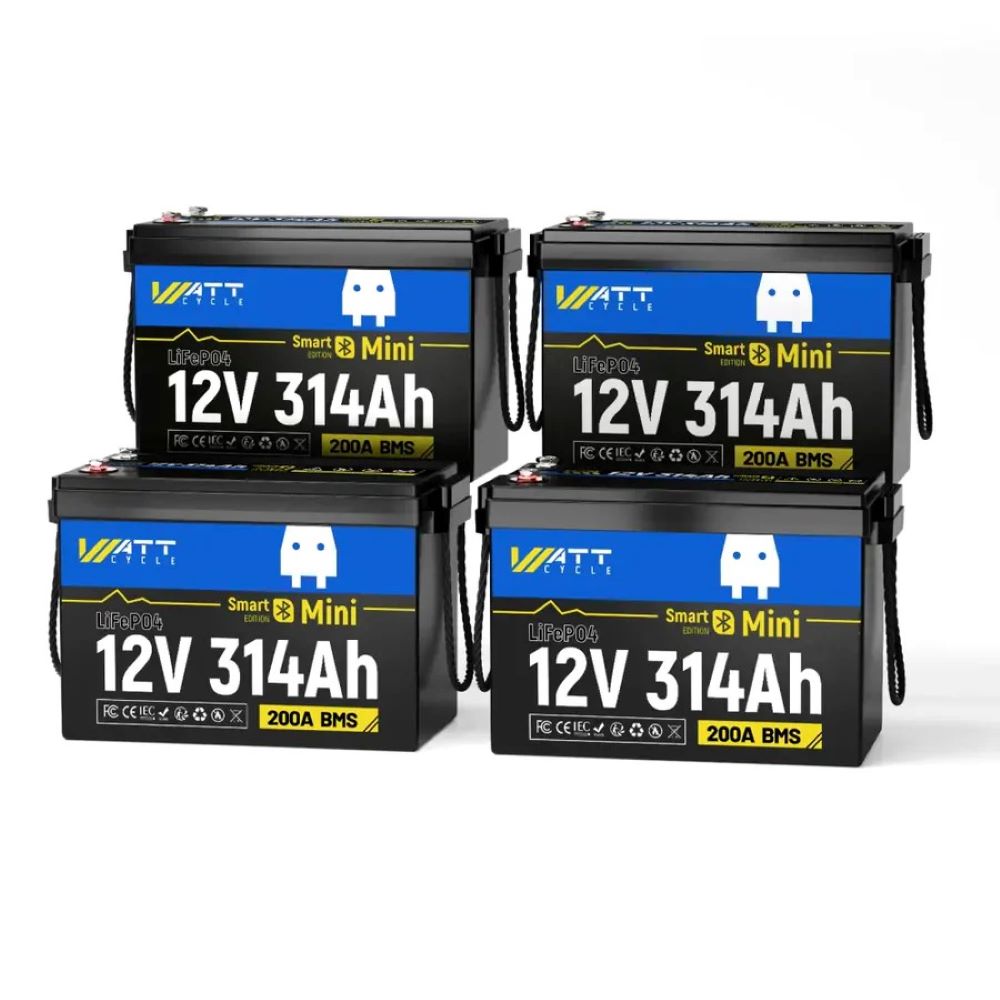 Передпродаж! WattCycle 12V 314Ah Mini Bluetooth LiFePO4 акумулятор
