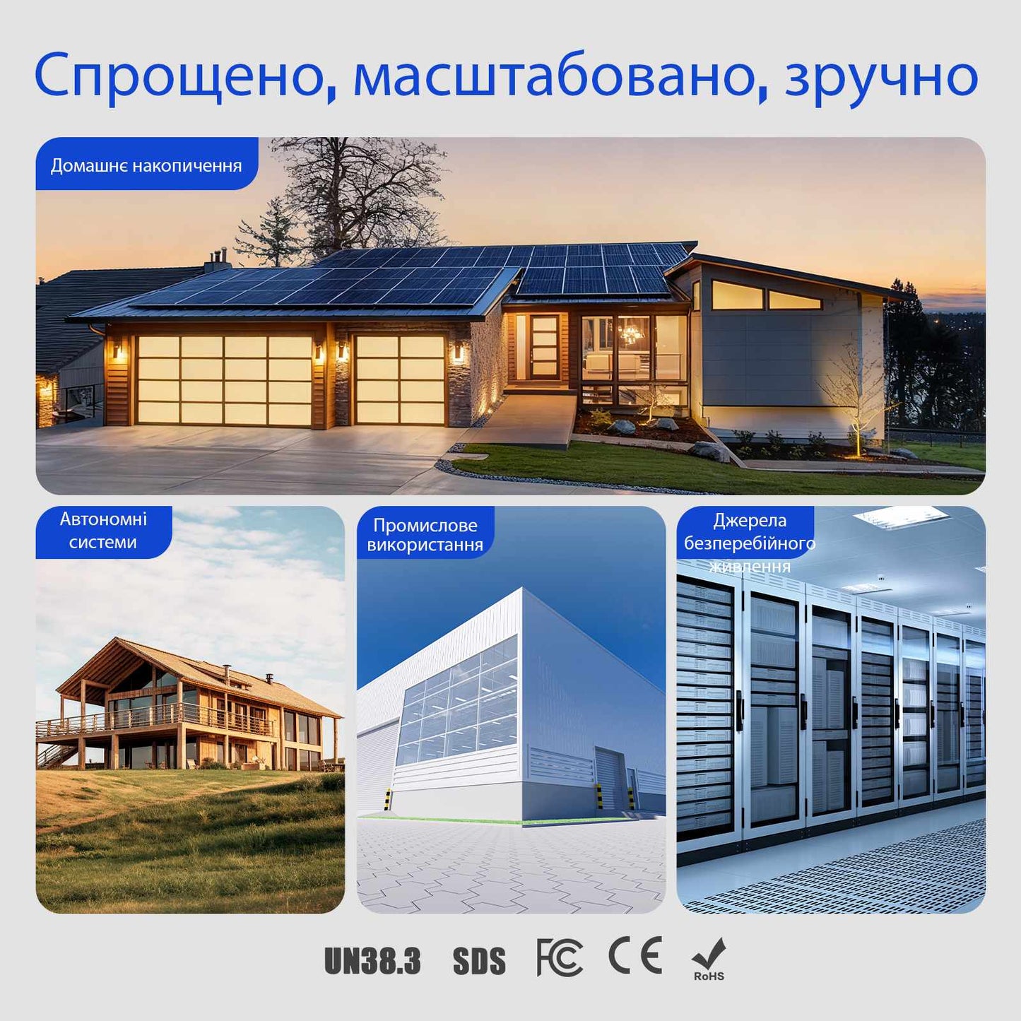 WattCycle 48V LiFePO4 Aкумулятор 100Ah, 5kWh джерело безперебійного живлення