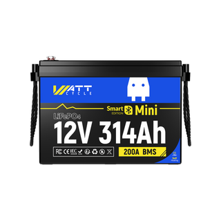 WattCycle Aккумулятор LiFePO4 12V 314Ah Mini з підігрівом Bluetooth