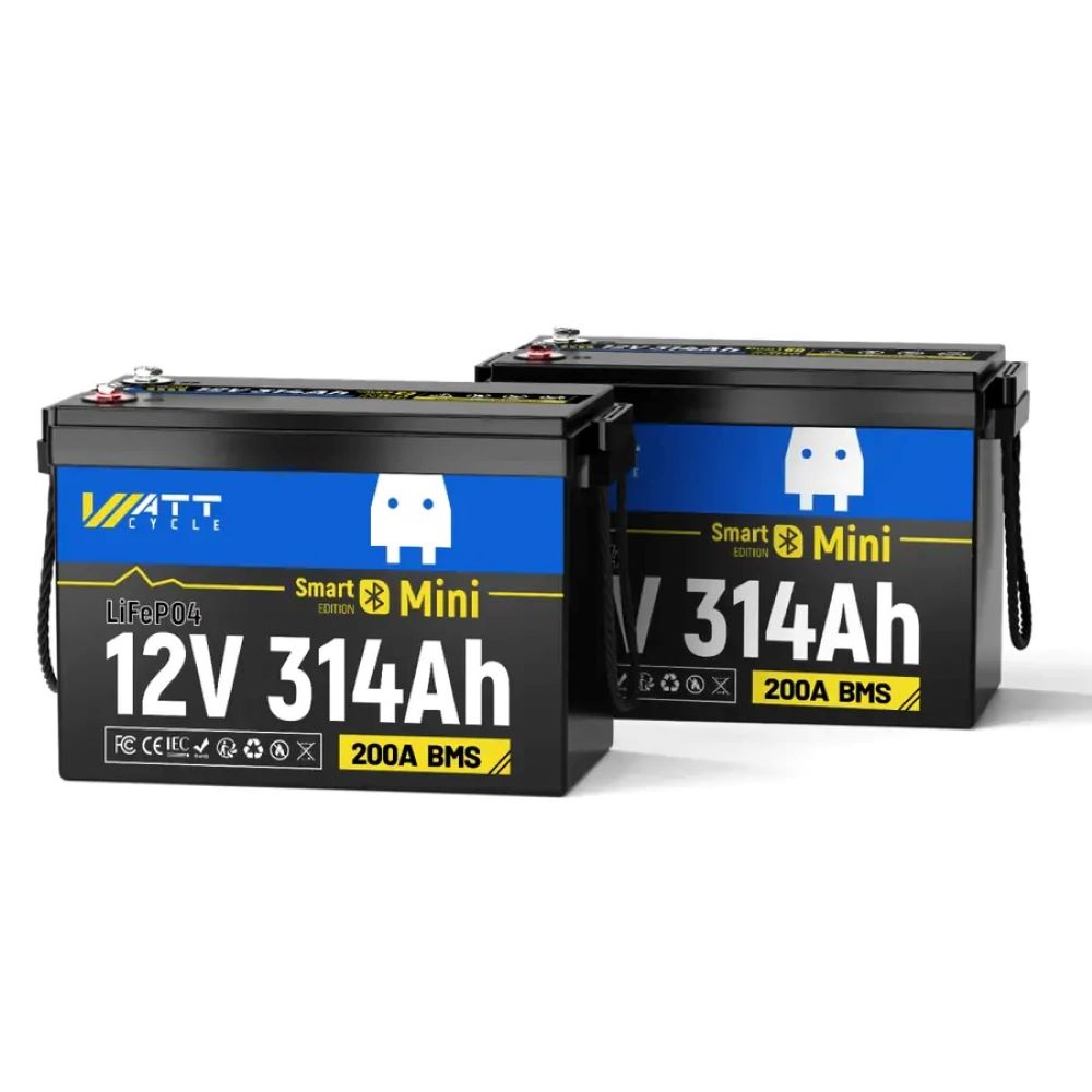 Передпродаж! WattCycle 12V 314Ah Mini Bluetooth LiFePO4 акумулятор