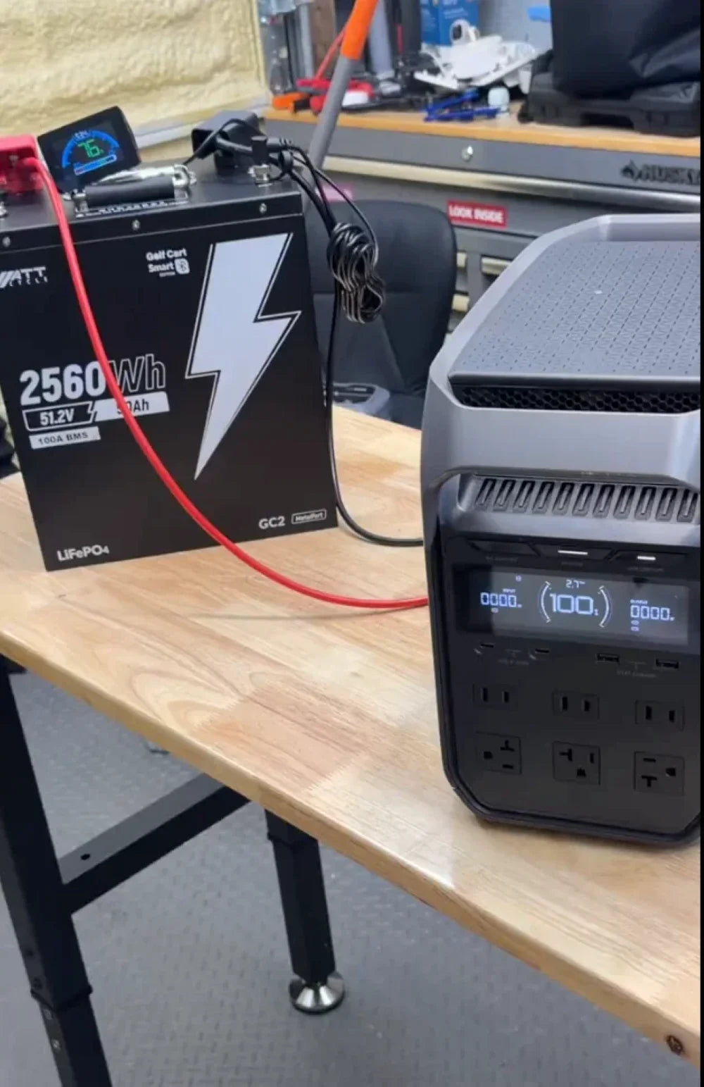 Акумулятор Комплект WattCycle 48V 50Ah LiFePO4