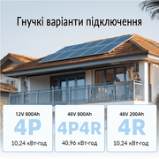 WattCycle 12V 200Ah LiFePO4 акумулятор