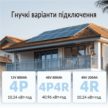 WattCycle 12V 200Ah LiFePO4 акумулятор
