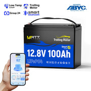 WattCycle 12V 100Ah Bluetooth LiFePO4 акумулятор