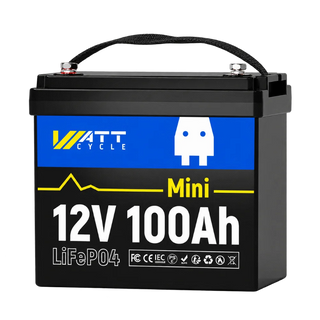 WattCycle 12V 100Ah Mini LiFePO4 Акумулятор