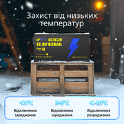 WattCycle 12V 628Ah Ultra Bluetooth LiFePO4 акумулятор