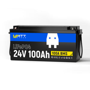 WattCycle 24V 100Ah LiFePO4 акумулятор