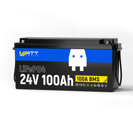 WattCycle 24V 100Ah LiFePO4 акумулятор