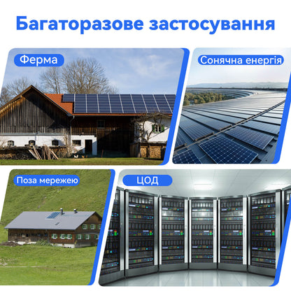 Кілька сценаріїв застосування з акумулятором WattCycle 24V 100Ah