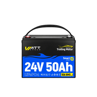 WattCycle LiFePO4 Акумулятор 24V 50Ah з Bluetooth