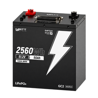 WattCycle 48V 50Аh 2,56 kWh LiFePO4 Акумулятор Bluetooth