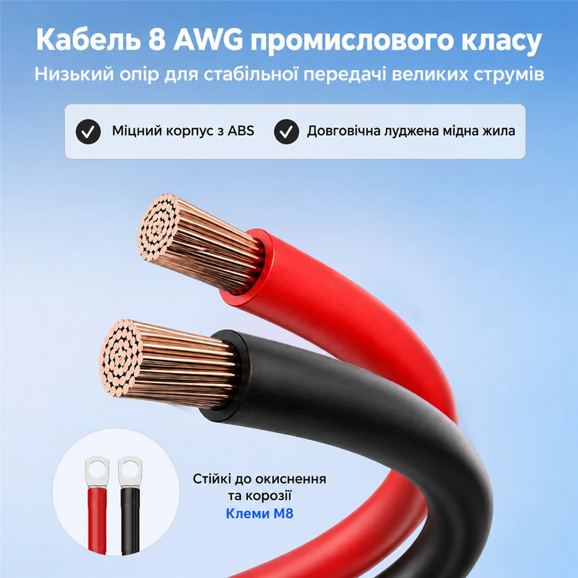 WattCycle Кабель розширення 48 В для зарядної станції BLUETTI AC200MAX