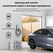WattCycle 51.2V 100Ah LiFePO4 акумулятор для домашньої системи накопичення енергії