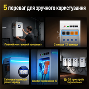 WattCycle 51,2V 100Ah 5kWh LiFePO4 Настінний акумулятор