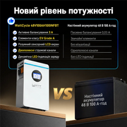 WattCycle 51,2V 100Ah 5kWh LiFePO4 Настінний акумулятор
