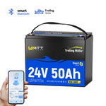 WattCycle LiFePO4 Акумулятор 24V 50Ah з Bluetooth