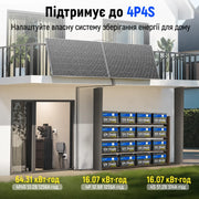 WattCycle 12V 314Ah Mini Bluetooth LiFePO4 акумулятор